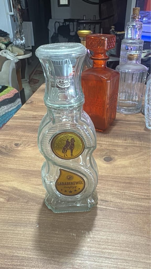 Nostaljik & Vintage Cam Şişe / Karaf Lotu (11 Parça) Koleksiyonluk - 8
