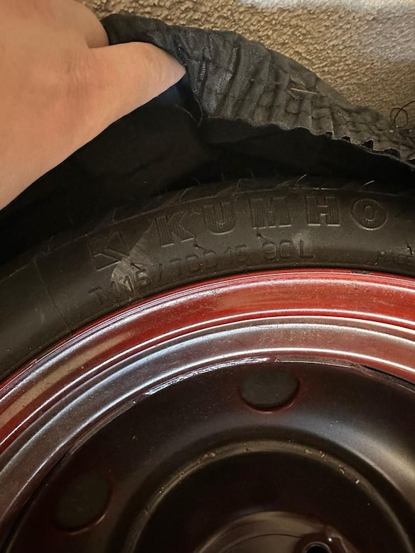 Sıfır Kumho 115/70 D15 İnce Stepne (4 Bijon) - Kılıflı - 3