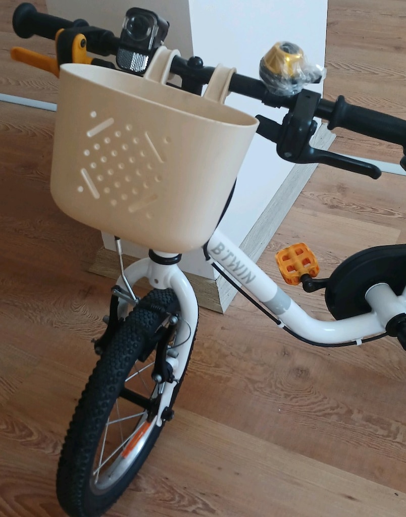 BTWIN Discover 100 14 İnç Jant 3-5 Yaş Beyaz Çocuk Bisikleti - 11