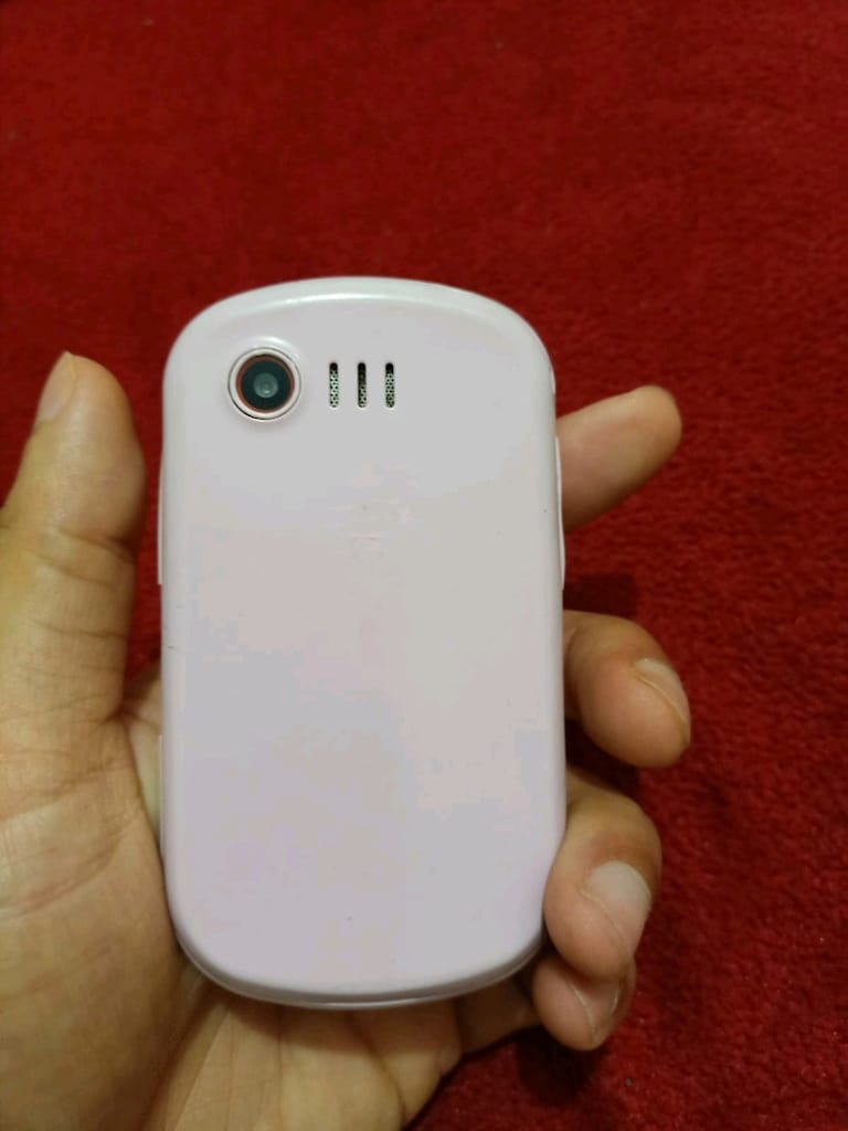 Samsung c3510 mini dokunmatik telefon Pembe - 2