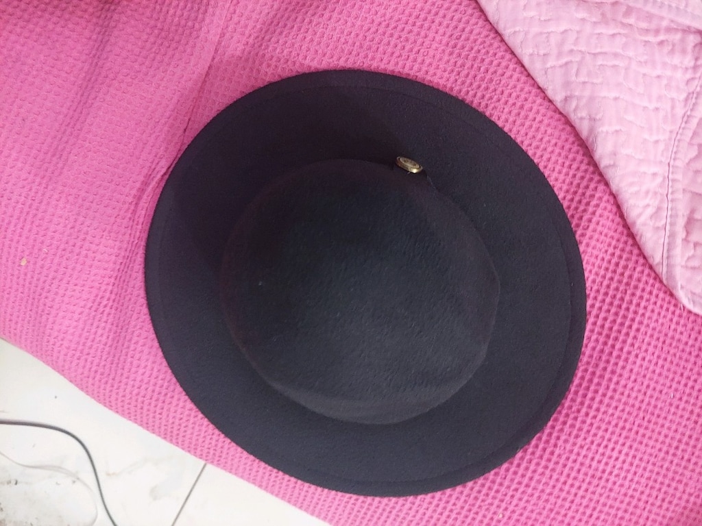 YCY Fötr şapka. 57 numara. Temiz. - 4