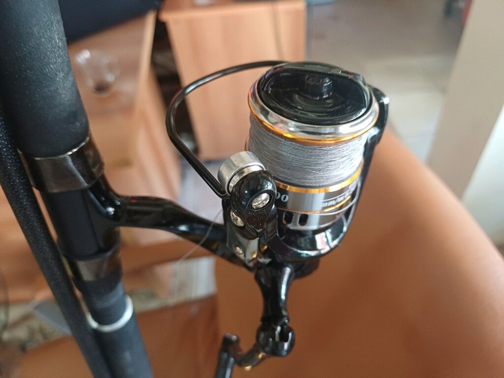 2.70 15.50gr atarlı spin olta takım 2000lik sıfır makina misina sarılı - 3
