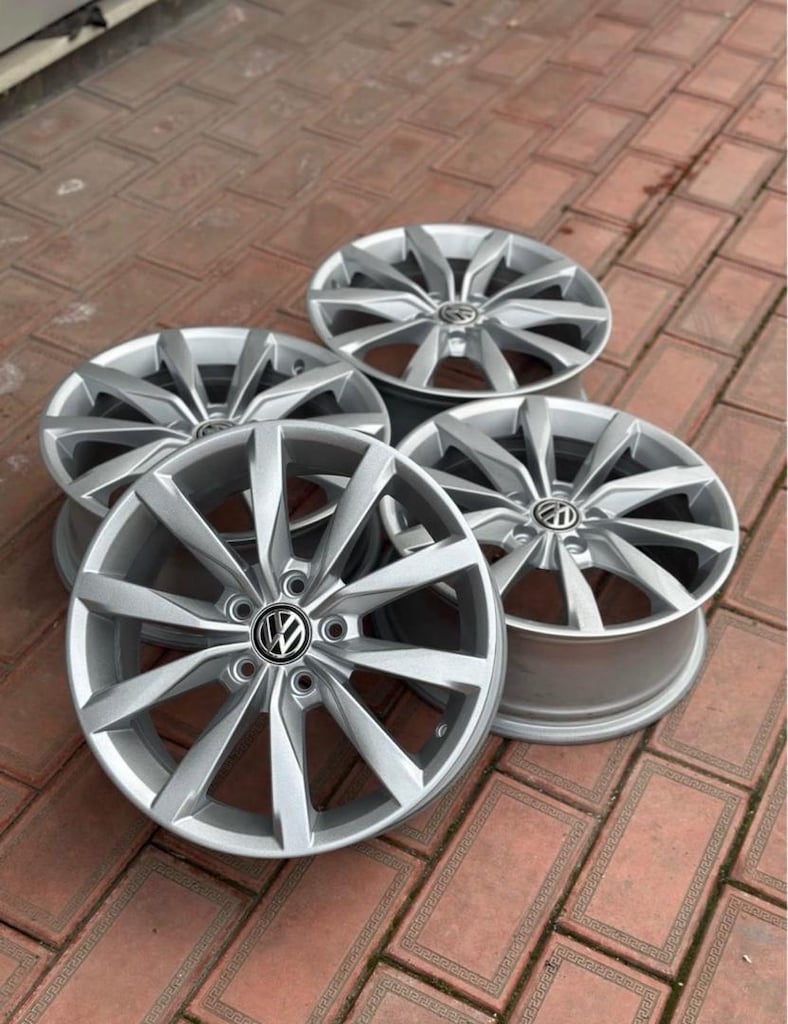 17 inç 5x112 orjinal dijon jant takımı hatasız - 2