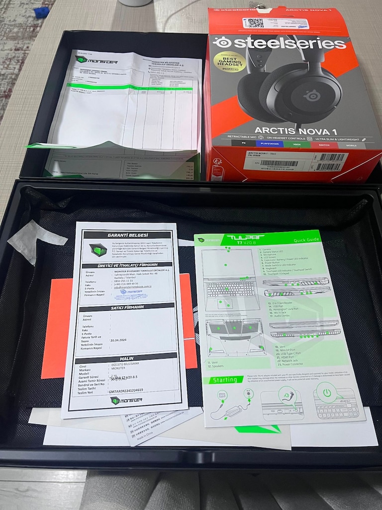 MONSTER Tulpar T7 V20.8.5 17,3" Oyun Bilgisayarı FULL EKİPMANLI - 3