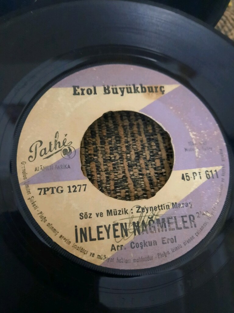 15 adet 45lik yerli plaklar - 13