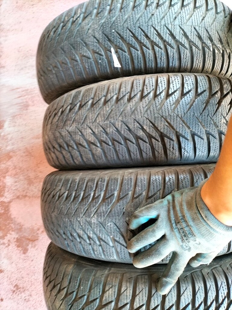 4adet çıkma lastikler 195/60 r16C sıfır gibi lastikler - 5