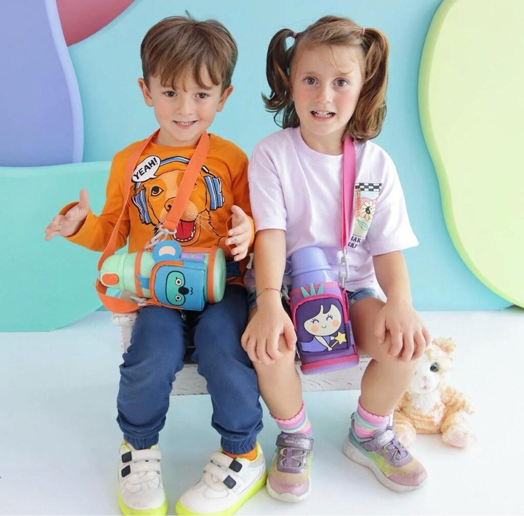 Koala Desenli Milk&Moo Çocuk Termos Jungle Friends - 8