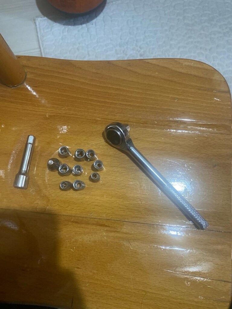 lokma cırcır küçük kısa kola birlikte 11 parça ucu var - 2