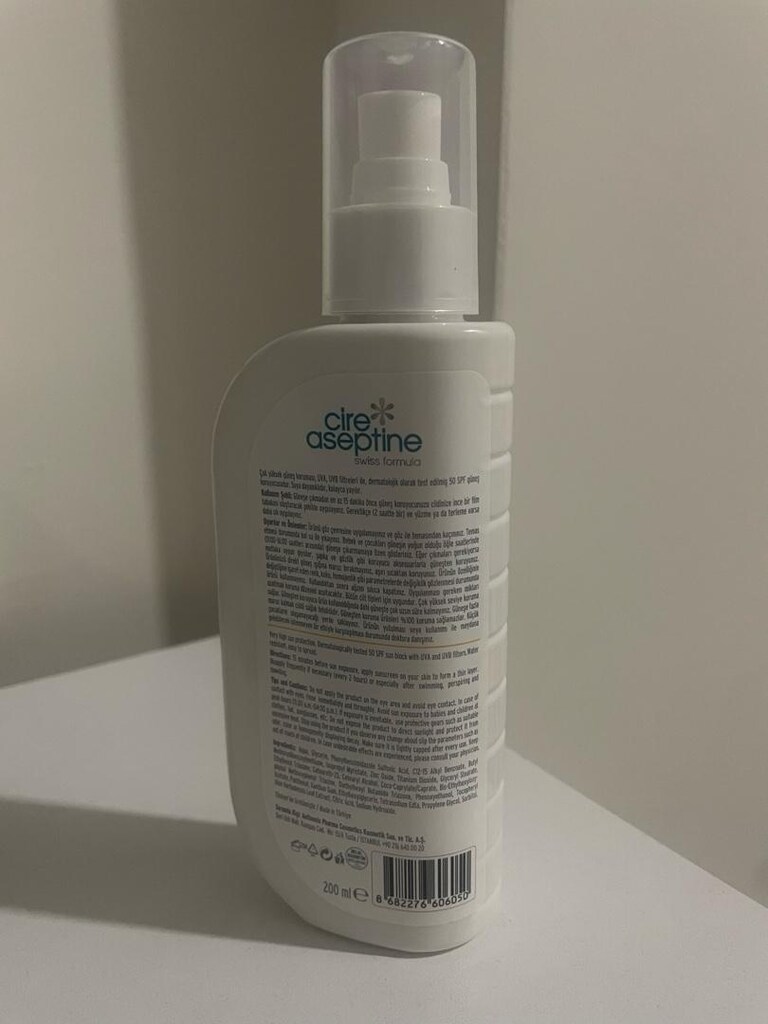Cire Aseptine Çocuk SPF 50+ Güneş Koruyucu Lotion - 2