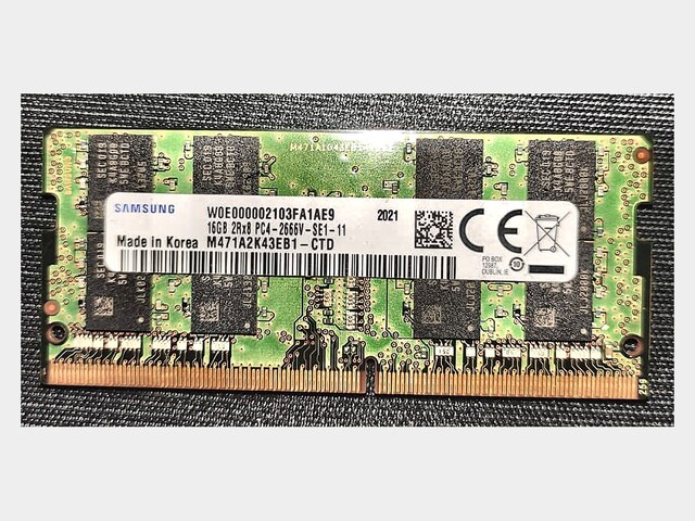Samsung 32GB (2x16) DDR4 2666MHz Laptop RAM