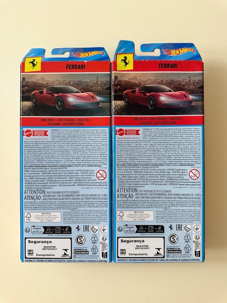 Hot wheels Ferrari 5li Paket - 3