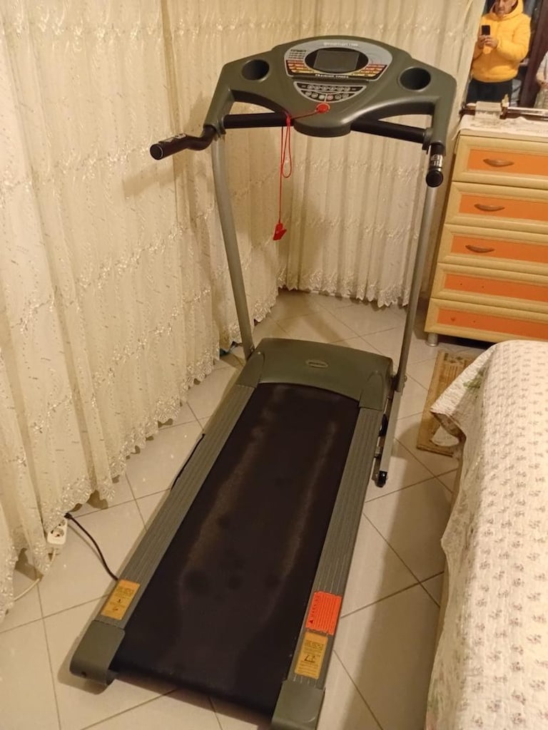 Goodman 1200 Motorlu Koşu Bandı Katlanabilir Sorunsuz Çok Az Kulanıldı - 3