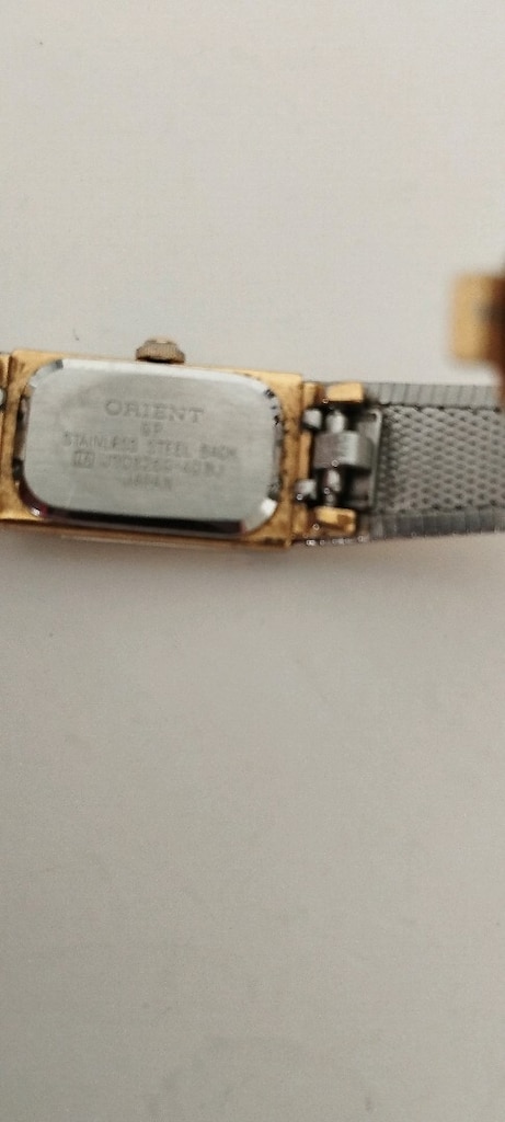 Orient quartz altın kaplama saat - 2