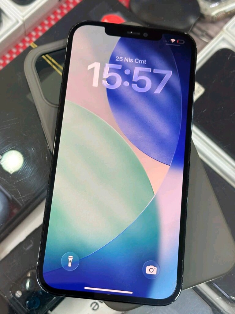 İPHONE 12 PROMAX 128 GB PİL 100 TR CİHAZI ORJİNAL FACE ID Pasif - 3