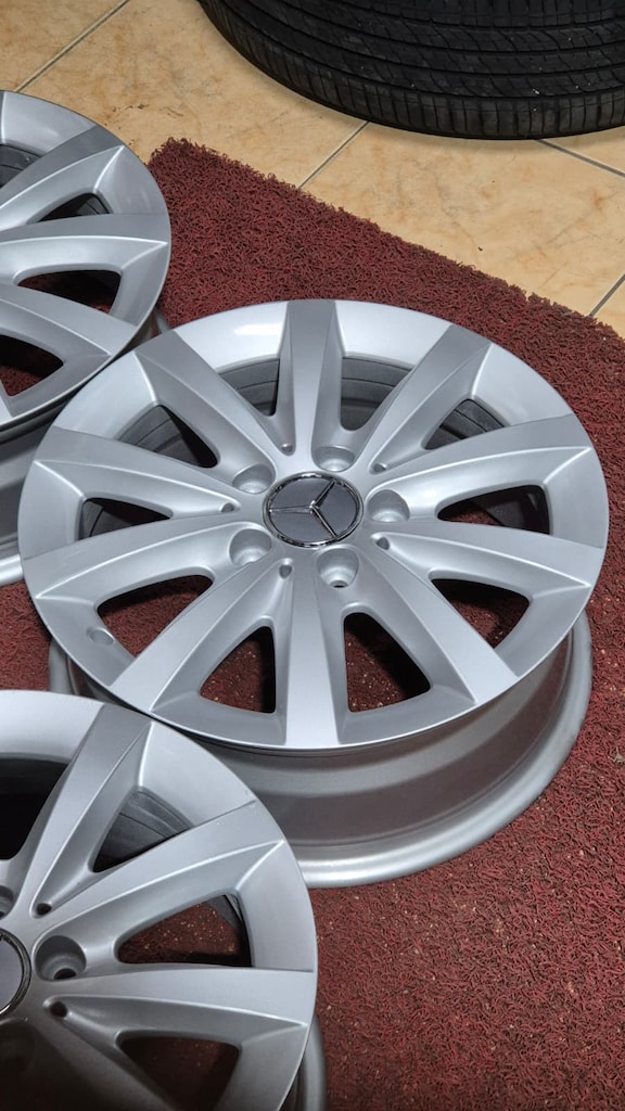 /// MERCEDES /// ORJİNAL /// 16 İNÇ 5X112 HATASIZ-ÇELİK JANT - 6