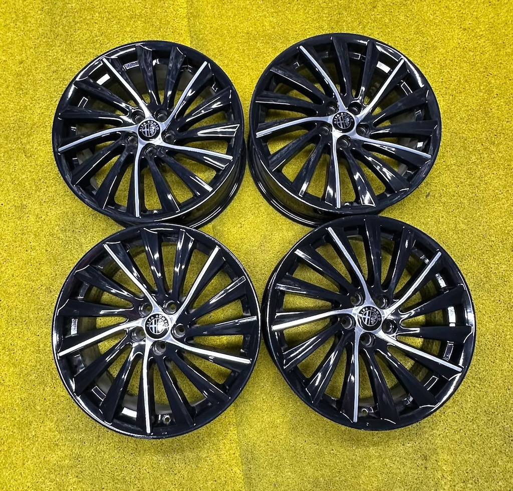 5x98 17 İNÇ J7 ET40 ORJINAL ALFA ROMEO JANT TAKIMI - 2