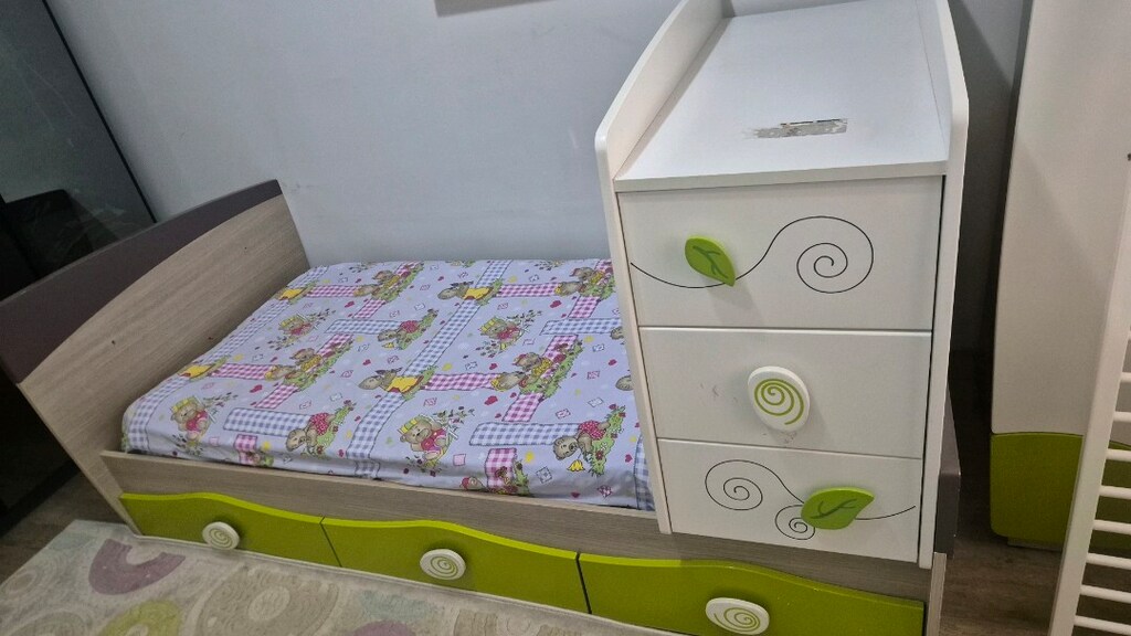 Çocuk için çekmeceli baza ve yatak - 2