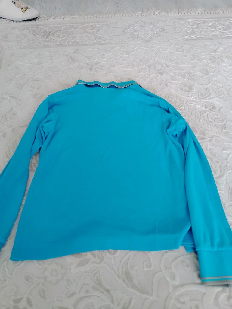 TURKUAZ RENK 9 YAŞ OKUL SWEATSHİRT - 3