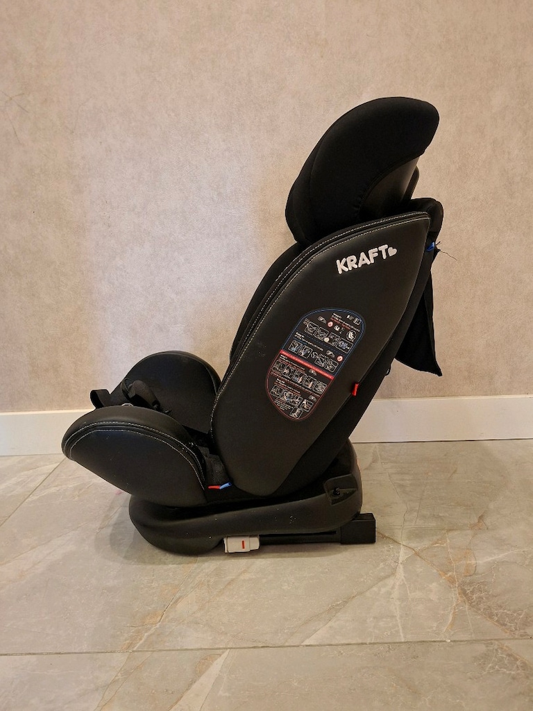 KRAFT Çocuk Araç Koltuğu 0-36 KG / 360 Derece Dönüş - 3