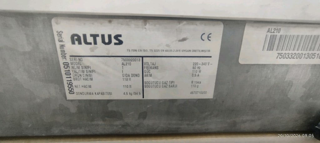 derin dondurucu altus marka - 4