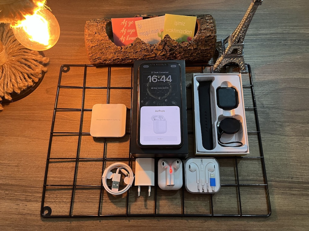 FULL AKSESUARLI İPHONE 11 PRO GOLD - 3