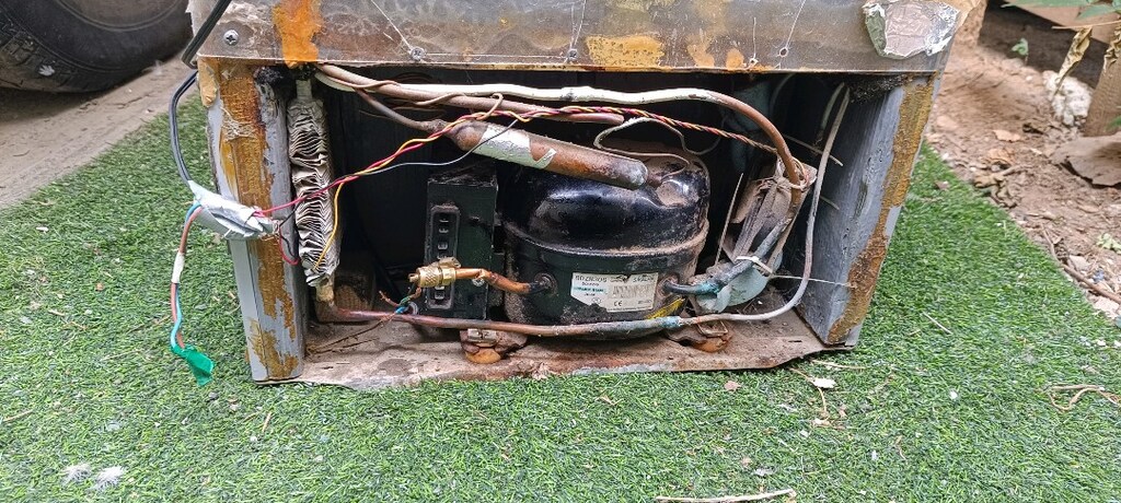 130 litre12 volta çevrilmiş karavan buzdolabı - 2