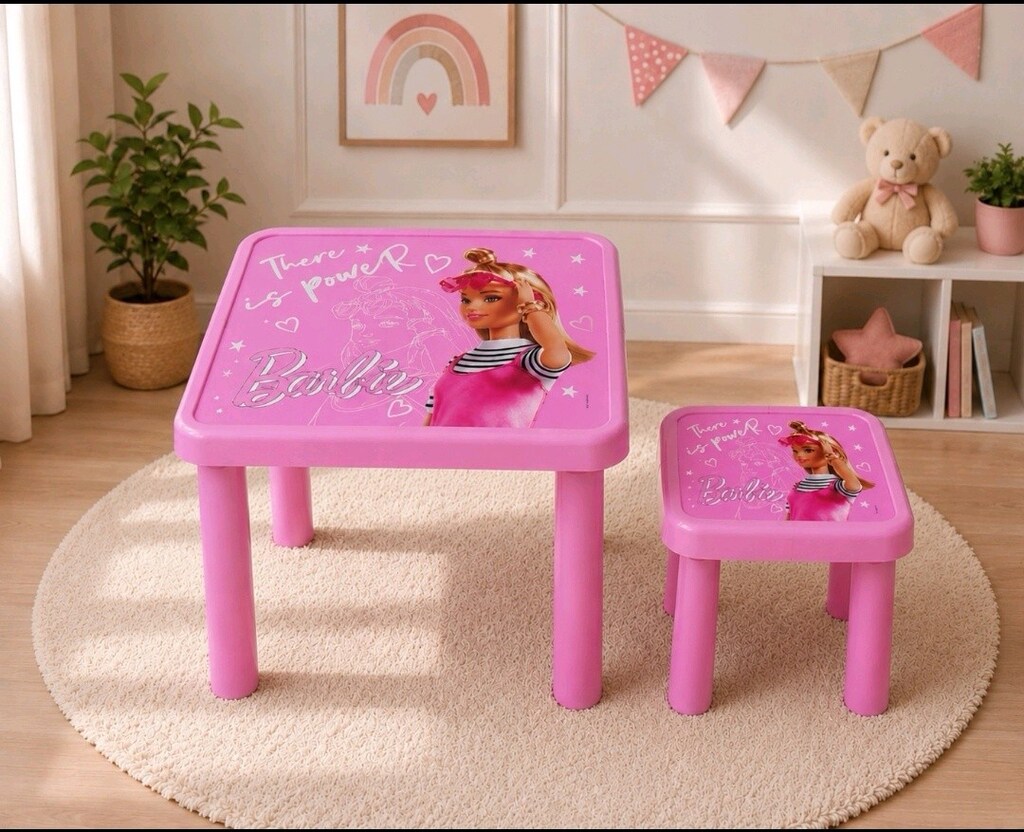 Barbie masa, tabure takımı - 2
