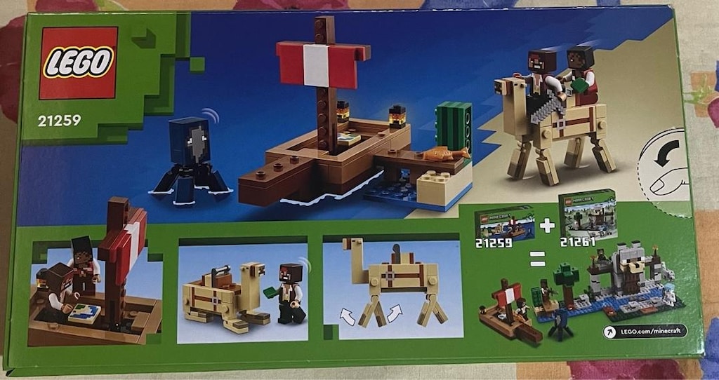 Lego Minecraft Korsan Gemisi Yolculuğu - 12