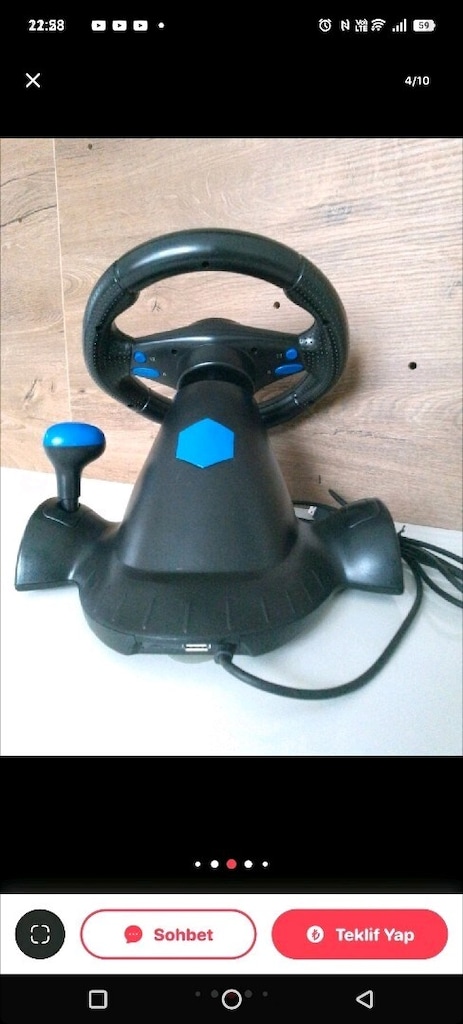 KONTORLAND FT-086 MODEL OYUN DİREKSİYON OYUN SETİ - 4