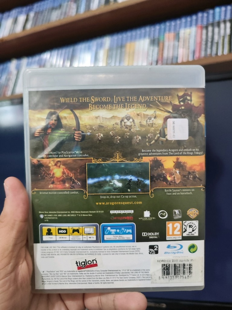 PS3 THE LORD OF THE RİNG : ARAGONS QUEST - 2