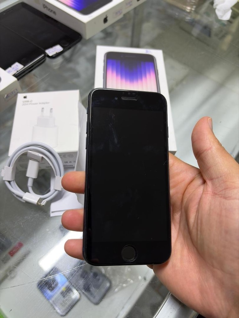 MÜHENDİSCELL’DEN YURTİÇİ İPHONE SE 3.NESİL İOS 18 KUTU FATURALI - 7