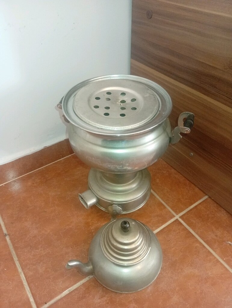 Antika Bakır Semaver - 7