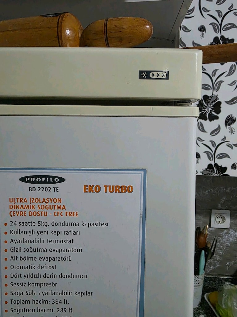 PROFİLO SAĞLAM BUZ DOLABI 70×170 ölçülerinde - 5