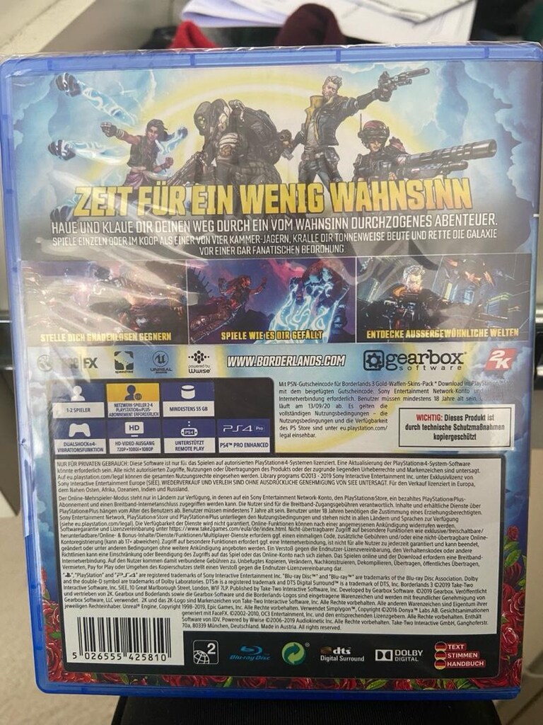 ps4 borderlands3 cd - 2