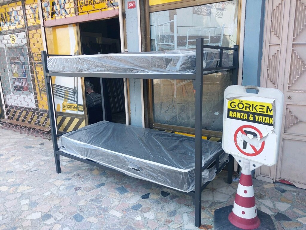 METAL ŞANTİYE İŞÇİ RANZASİ 2 YATAK FİYATA DAHILDIR ÜCRETSİZ TESLIMAT - 3