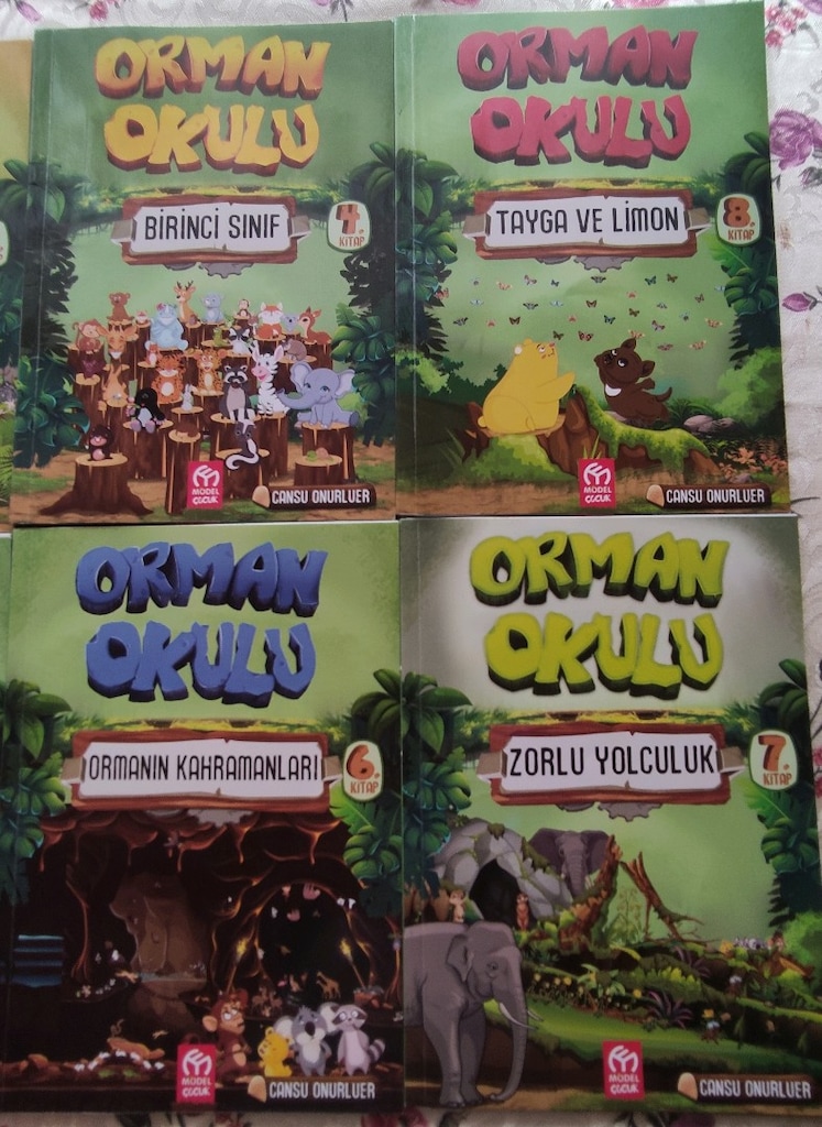 orman okulu 10 li kitap set - 3