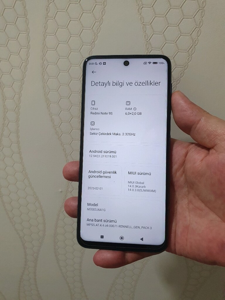 REDMİ NOTE 9S 128/6+2 kayıtlı Sıfır gibi temiz saglam TAKAS OLUR - 4