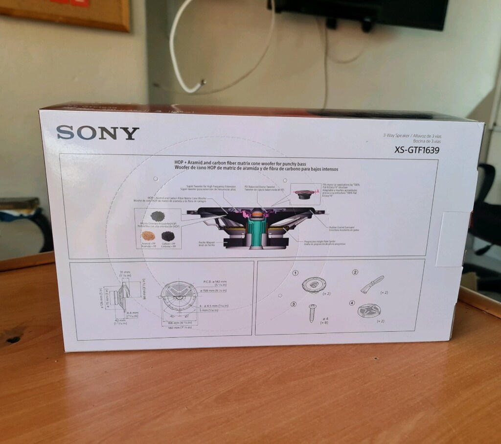Sony 16CM Sıfır Oto Hoparlör - 9