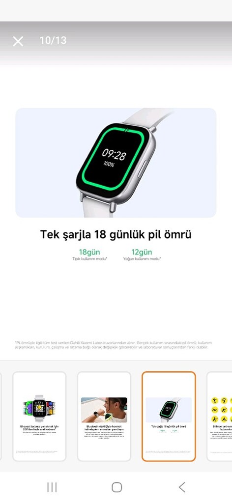 Redmi Watch 5 Active AKILLI SAAT - 13