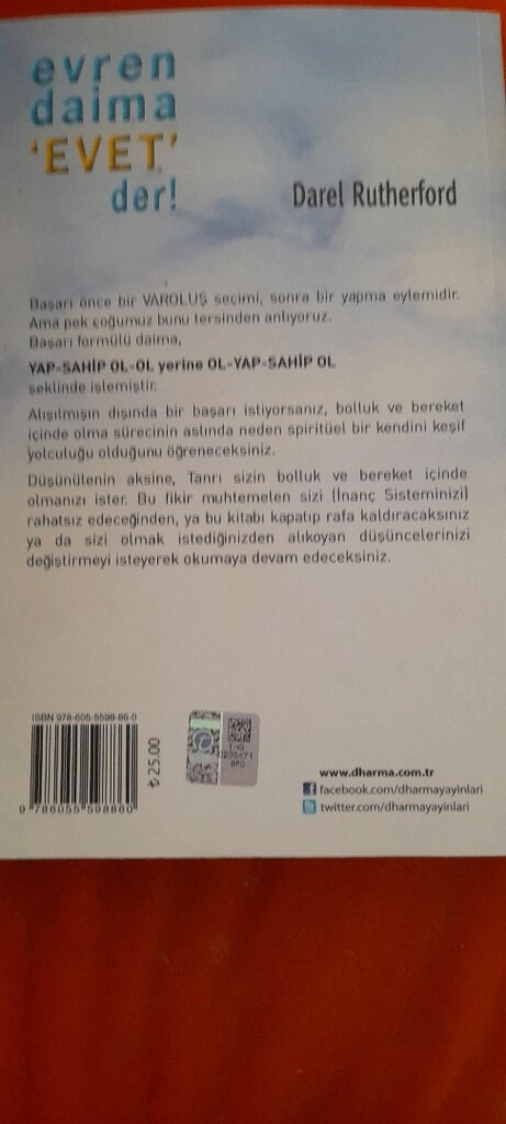 EVREN DAİMA EVET DER, DAREL RUTHERFORD - 2