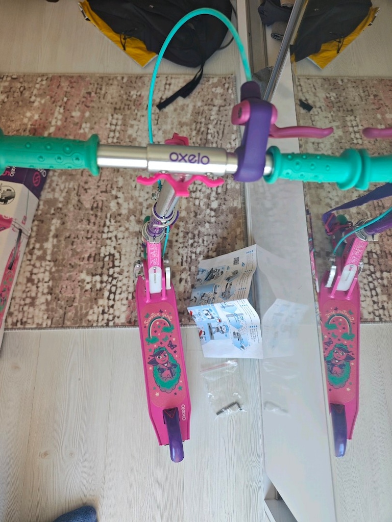 oxelp play 5 kız çocuk scooter - 6