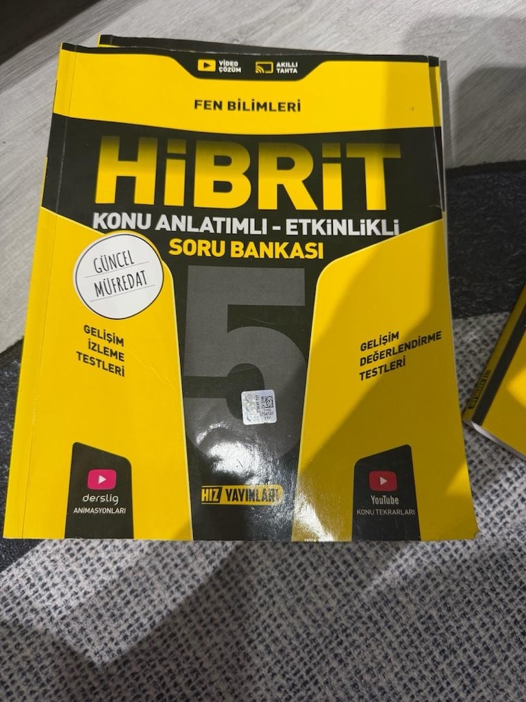 5.sınıf hız yayınları hibrit konu anlatımlı soru bankaları - 3