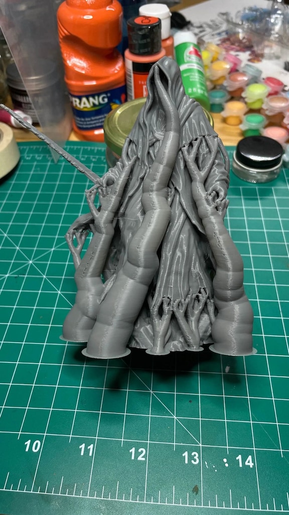 Alacakaranlık Nazgul-18 cm 3D Baskı Heykel Dekorasyon & Koleksiyon - 2