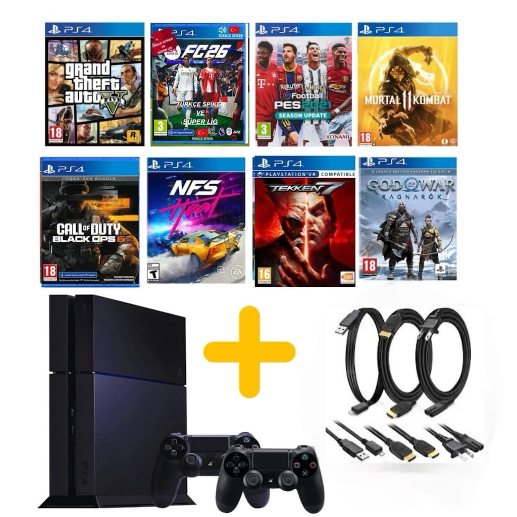PS4 STANDART 30 OYUN ÜCRETSİZ OYUN YÜKLENEN MODEL (KIRIK)