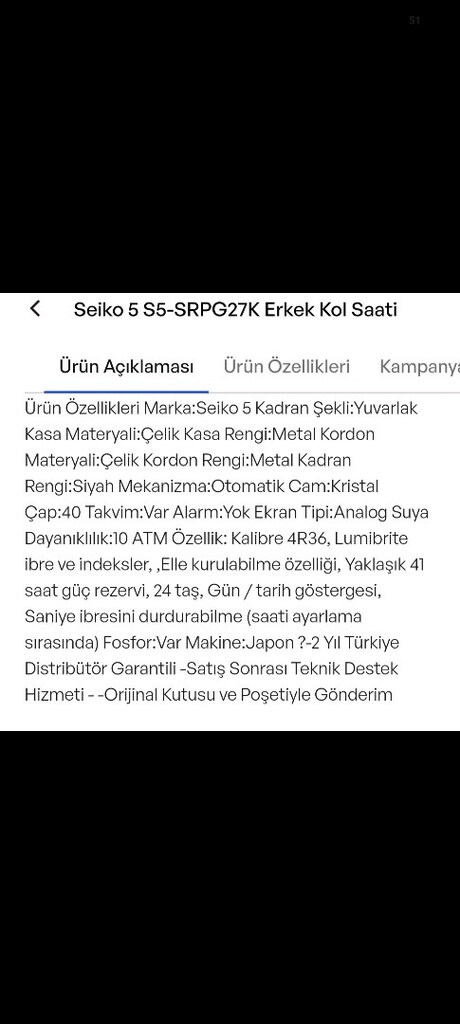 SEİKO ERKEK SAAT - 7