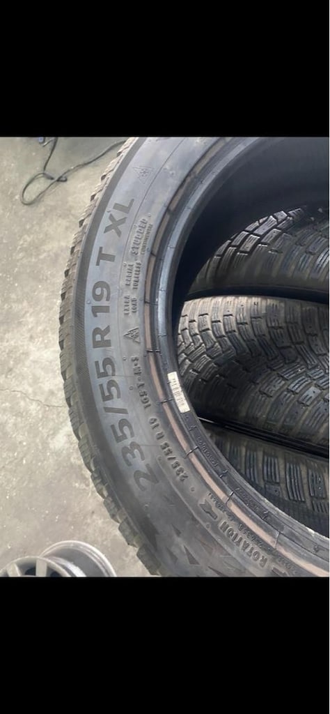 235 55 19 CONTİNANTAL KIŞ LASTİK TAKIMI - 6