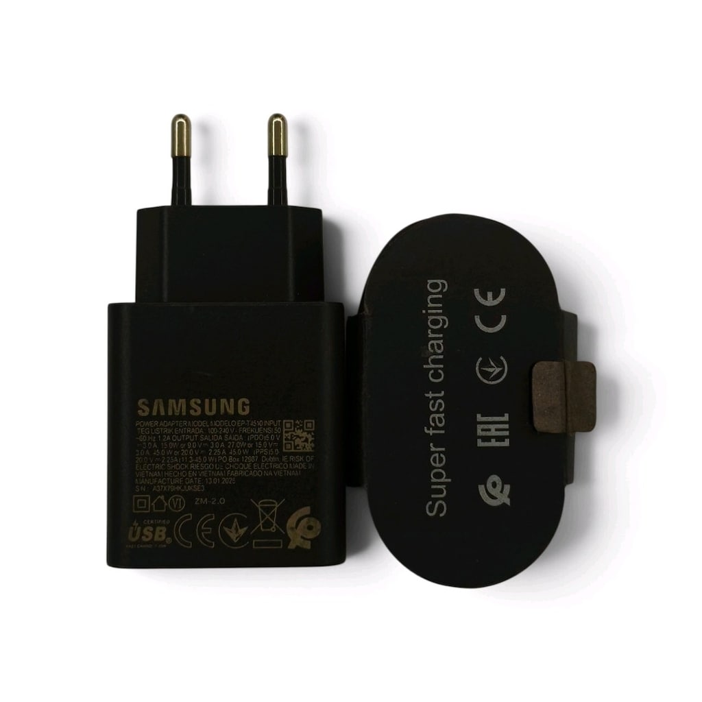 Orjinal Samsung 45W Süper Hızlı Şarj Aleti 2.0 Type C 8A Kablo Sıfır - 2