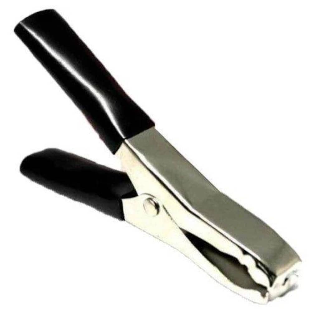 5/10cm Krokodil Akü Maşa Küçük-Büyük Boy Kırmızı+ ve Siyah- - 6