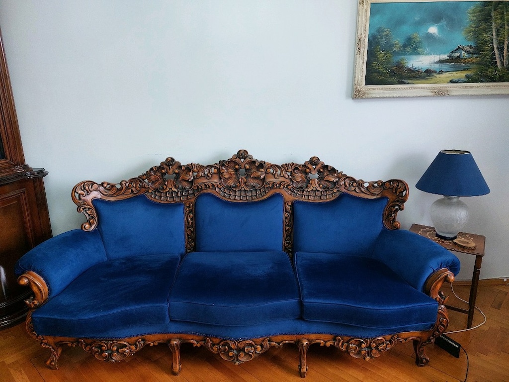 ANTİKA ROKOKO MODEL 1 ADET KOLTUK - 5