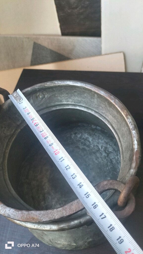 Eski Bakır Süt Kazanı - 3
